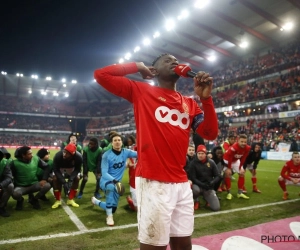 Mpoku laat zich helemaal gaan en verklapt ook wat hij na de match tegen Didillon ging zeggen: "Hij weet nu wel dat dit Seraing niet is, dit is Standard"