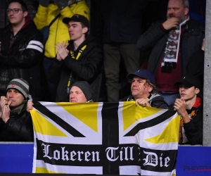 Supporters Lokeren nemen afscheid van 1A met een stoet naar Daknam: "Wij willen hiermee bewijzen dat er nog een toekomst weggelegd is voor het voetbal in Lokeren"