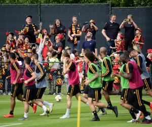 📷 🎥 Enthousiaste fans en prijs voor Eden Hazard: eerste training Rode Duivels schot in roos - drie Devils doen niet mee