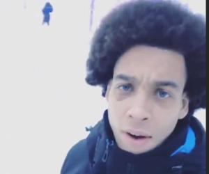 Witsel geniet van vakantie in Lapland