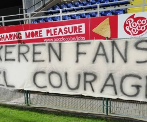 📷 Fans van Roeselare steken bezoekers uit Lokeren hart onder de riem: "Strijden op het veld, respect ernaast" 