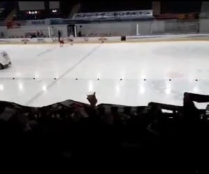 🎥 RB Salzburg - Frankfurt uitgesteld, dus gaan bezoekende fans maar... naar het ijshockey kijken