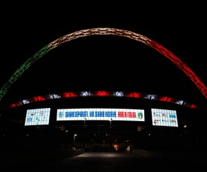 📷 "Forza Italia": Wembley probeert Italië op een prachtige manier te steunen