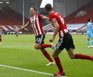 Sheffield United, met doelpunt van ex-speler Genk, maakt samen met Huddersfield, Nottingham Forest en Luton Town nog kans op Premier League volgend seizoen