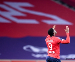 Lille OSC aan de leiding in de Ligue 1 dankzij twee doelpunten van Jonathan David 