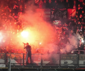 "Hersenloze!" - Feyenoord-fan vol in het gelaat geraakt door vuurpijl