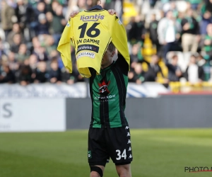 Thibo Somers eert Miguel Van Damme met twee doelpunten tegen AA Gent: "Ken geen mooier persoon als Miguel"