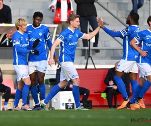 Racing Genk heeft geen kind aan 10 Seraing spelers en dwingt ticket af voor Europe Play Offs na 0-2 zege