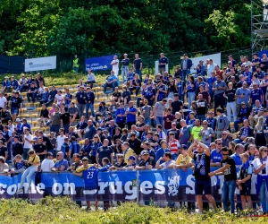 Supporters van Club en Union verbroederen na wedstrijd