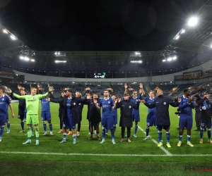 Supporters AA Gent komen met duidelijk spandoek richting Club Brugge na Europese zege: "Geen genade, geen excuses"