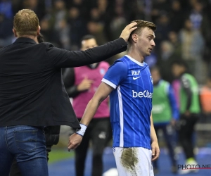 Wouter Vrancken en Racing Genk met de handen in haar naar Anderlecht 