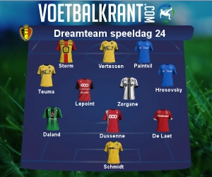 Dit is ons 'Team van de Week' op speeldag 24