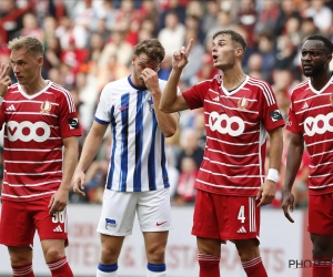 Ons gemengd elftal van Standard en Anderlecht: Leoni met twee Standard-middenvelders, verdediging van paars-wit