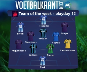 Team van de week, speeldag 12