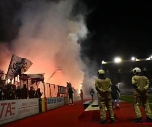 🎥 Brusselse fans zetten stadion RWDM in vuur en vlam voor derby