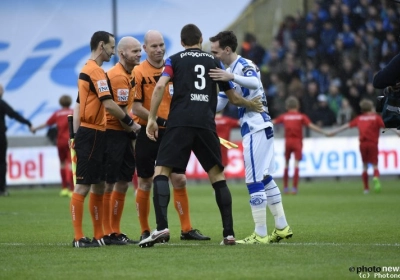 Video: zo deelde Simons vóór Club Brugge-Gent al een psychologisch prikje uit aan Kums