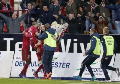 Zulte Waregem speelt zich met vurige match en wat hulp in play-off 1