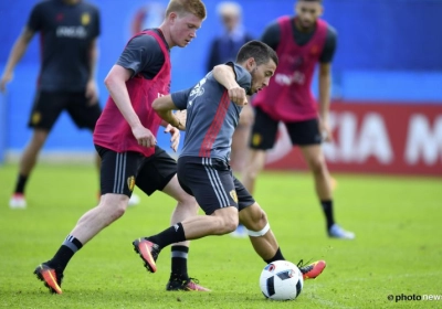 Hazard en De Bruyne liggen in de lappenmand: "Ze hebben rust nodig om Ierland te halen"