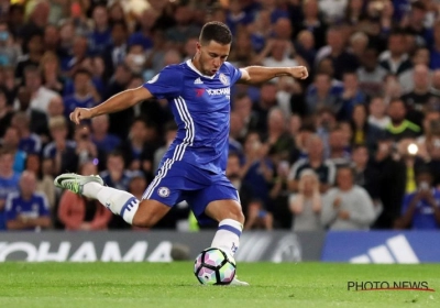 Hazard én Batshuayi meteen belangrijk voor Chelsea, dat in extremis drie punten thuishoudt