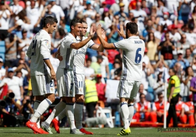 Ronaldo viert comeback bij Real Madrid met ruime overwinning