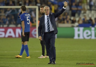 Ranieri vat de wedstrijd tussen Club Brugge en Leicester heel goed samen in slechts één zin