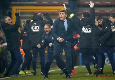 Geniaal beeld! Felice Mazzu is een man van zijn woord: "Ik weet dat dit belachelijk is voor een coach uit de Jupiler Pro League, maar..."