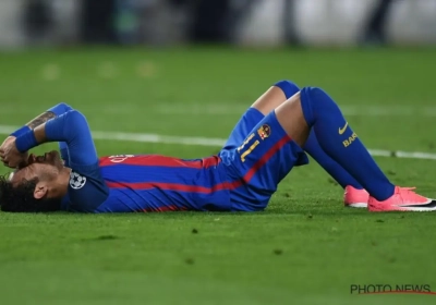 Opvallend beeld: Dit zei tegenstander tegen ontroostbare Neymar