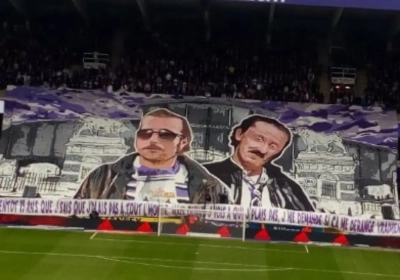 Anderlecht-fans ontplooien tifo die niet iedereen begreep: hierbij de verklaring