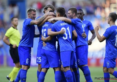 Genk houdt doelpuntenkermis en is na de heenmatch al zeker van de volgende ronde in Europa League