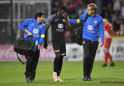 Eupen-speler houdt gebroken neus en hersenschudding over aan wedstrijd tegen Antwerp