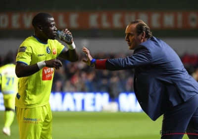 Yves Vanderhaeghe wisselde Stallone Limbombe aan de rust, de AA Gent-winger deelde zijn ongenoegen meteen via Instagram