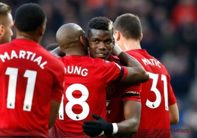 Premier League: Pogba loodst Manchester United ternauwernood voorbij West Ham