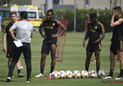 🎥 De hitte eist zijn tol op de training van de Jonge Duivels