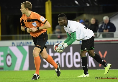 📷 Opvallend beeld in Jan Breydel: middenvelder Godfred Donsah moet plots depanneren als doelman