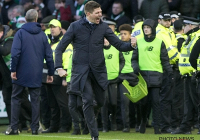 Gerrard en Rangers winnen Old Firm en gooien Schotse titelstrijd opnieuw helemaal open