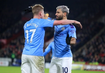 Kevin De Bruyne zal Sergio Agüero langer moeten missen: 'spits test positief op het coronavirus'