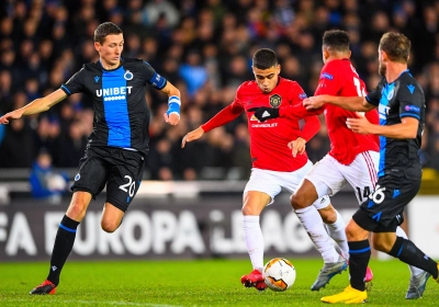 Club Brugge raakt niet voorbij een zwak Manchester United