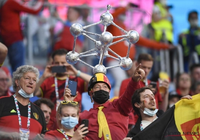 📷 De knapste foto's van de Belgische fans in de Gazprom Arena