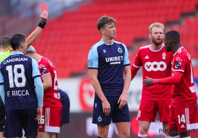 Mild schorsingsvoorstel voor Club-verdediger Jack Hendry na rode kaart tegen Standard