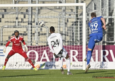 Een wereldgoal van Laurent Depoitre was genoeg voor AA Gent om de drie punten weg te kapen in Eupen