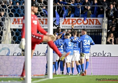 Sterke tweede helft levert Racing Genk zege op in felbeladen topper tegen Club Brugge dat vergeet om kansen af te maken