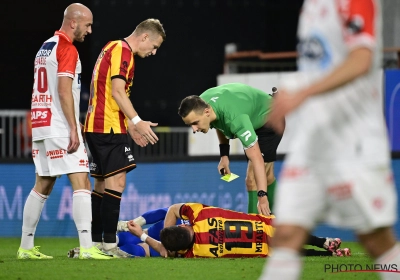 📷 "Hij spuwde wat bloed": KV Mechelen krijgt duidelijkheid na frontale botsing van Mrabti