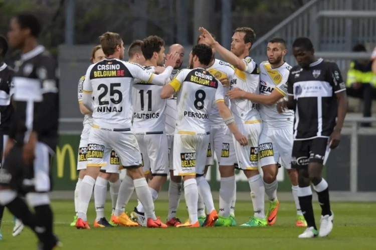 Doelpuntenfestival in play-off 2: Eupen en Lokeren vlammen in eerste helft, flitsende Trezeguet helpt Moeskroen aan 3-5-zege