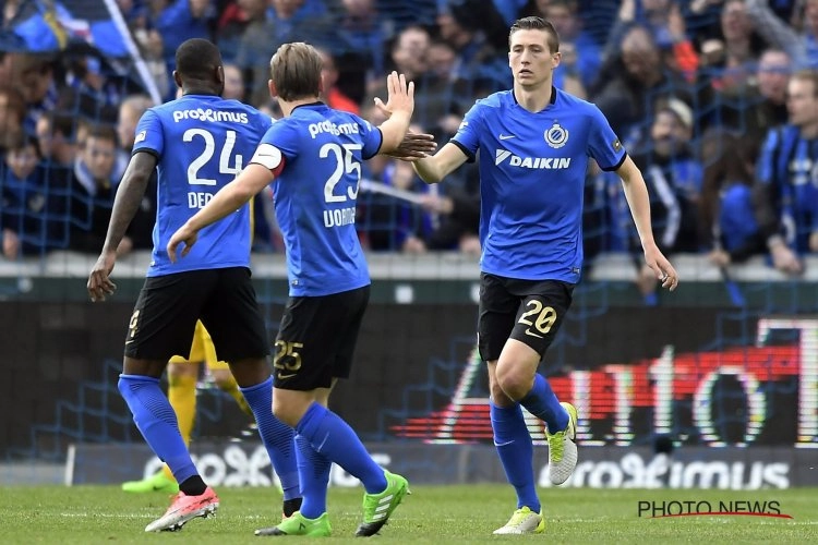 Ref Boucaut eist opnieuw een hoofdrol op, maar Club Brugge kroont zich toch tot winnaar van het weekend