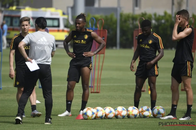 🎥 De hitte eist zijn tol op de training van de Jonge Duivels