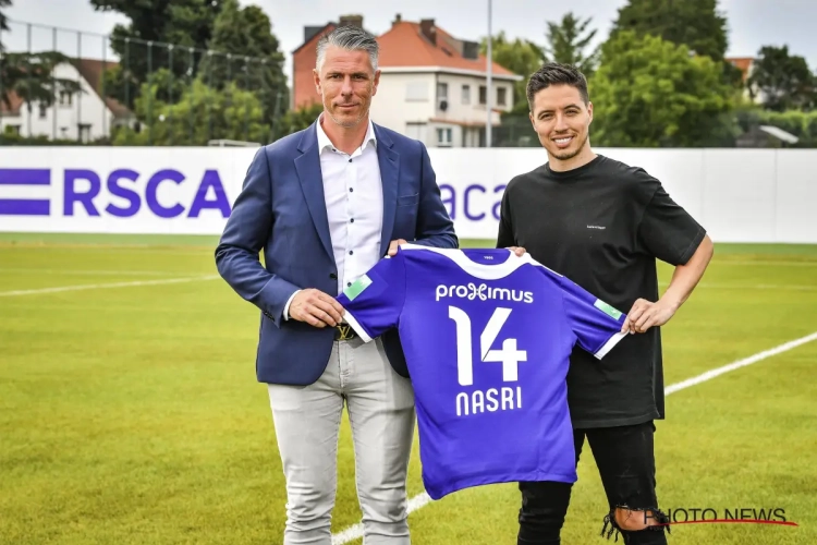 🎥 Nasri maakt zijn intrede bij Anderlecht: "Tegen Genk wil ik er staan, ik wil kampioen worden" 