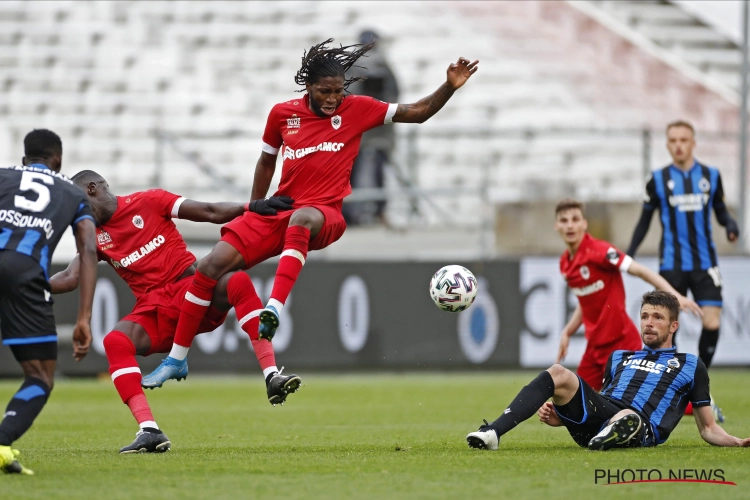 Antwerp  - Club Brugge was een felbevochten partij maar dat was het dan ook...