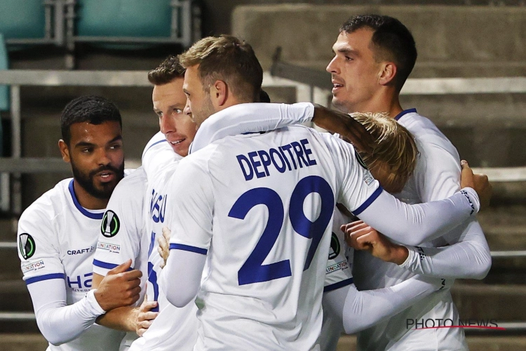 Makkelijk ging het niet, maar Gent wint wel zijn eerste groepswedstrijd in Conference League