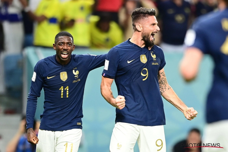 Olivier Giroud trekt Frankrijk over de streep: "Het deed me aan de halve finale tegen de Belgen denken"