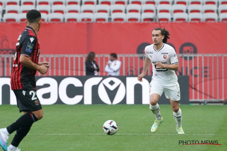 Arthur Theate heeft zich helemaal teruggeknokt bij Stade Rennais